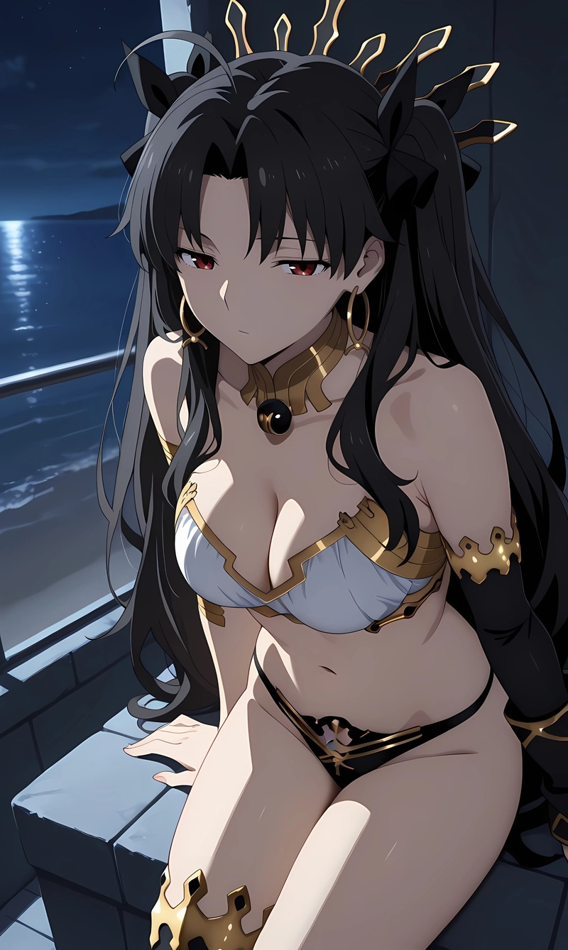 Hentai Ishtar FGO khoe thân nóng bỏng quyến rũ 